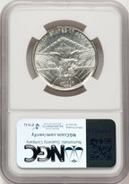 1938 50C Arkansas Commemorative Silver NGC MS66+