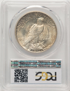 1921 Peace Dollar PCGS MS65