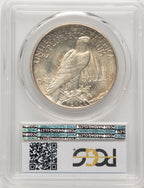 1921 Peace Dollar PCGS MS65