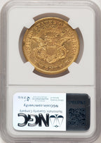 1853 $20 Liberty Double Eagle NGC AU55
