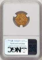 1911-D $2.50 Indian Quarter Eagle NGC AU58