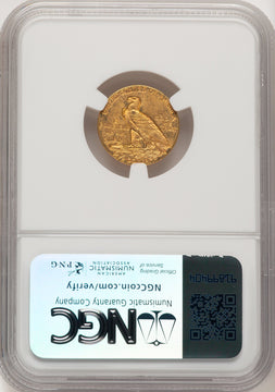 1912 $2.50 Indian Quarter Eagle NGC MS62 (773720032)