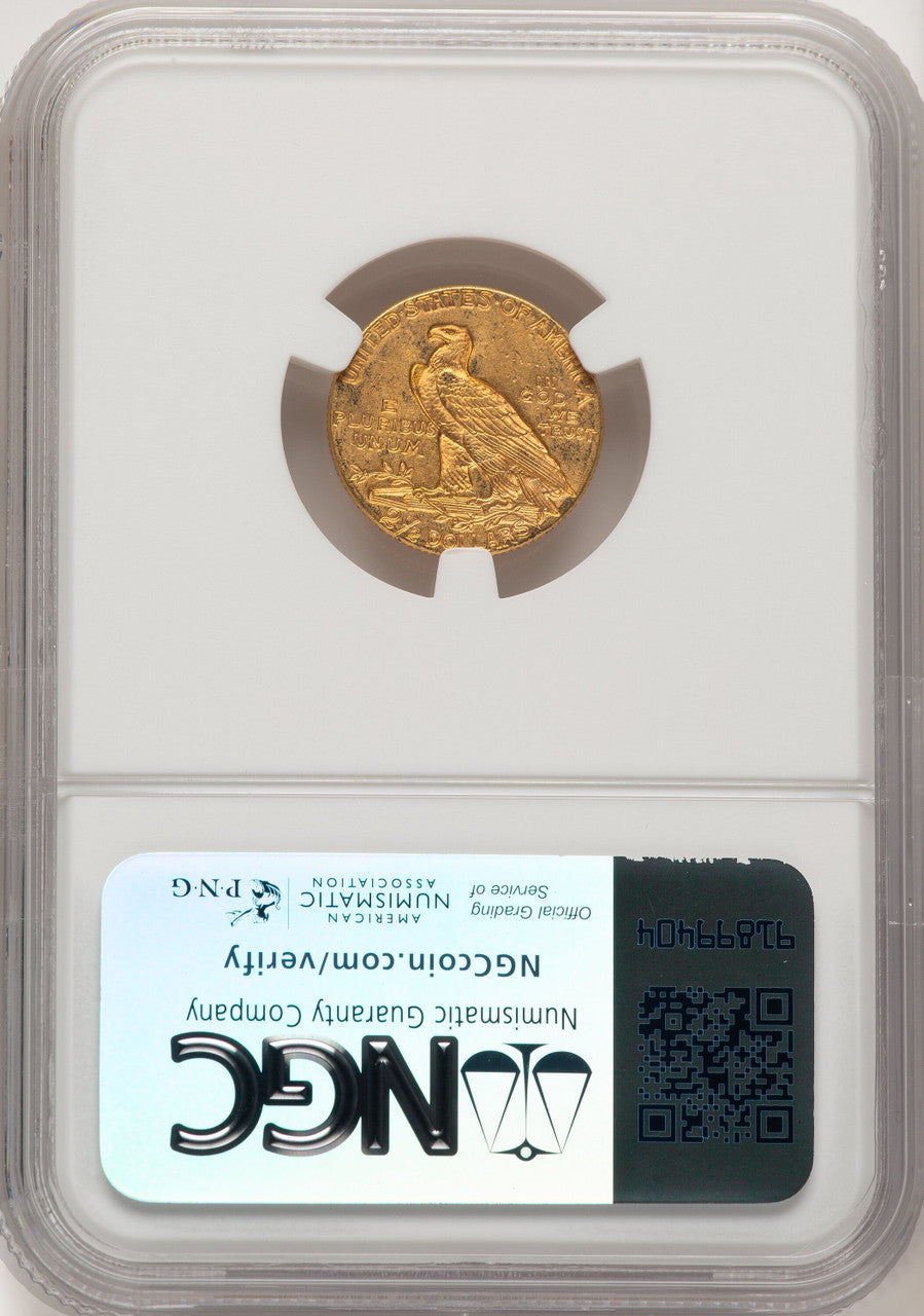 1912 $2.50 Indian Quarter Eagle NGC MS62 (773720032)
