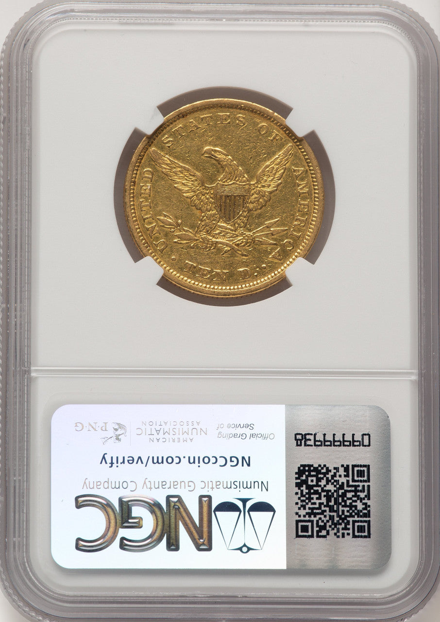 1840 $10 Liberty Eagle NGC AU53