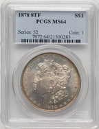 1878 8TF Morgan Dollar PCGS MS64 (520884002)