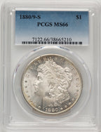 1880/9-S Morgan Dollar PCGS MS66