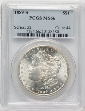 1889-S Morgan Dollar PCGS MS66 (520884012)
