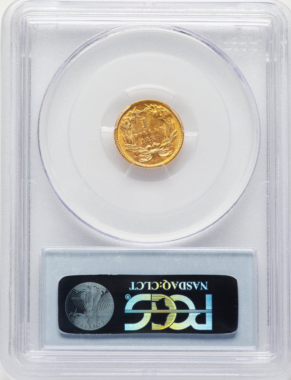 1889 G$1 Gold Dollar PCGS MS62