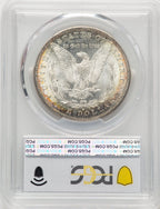 1885-S Blue Gradient Morgan Dollar PCGS MS63