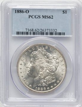 1886-O Morgan Dollar PCGS MS62