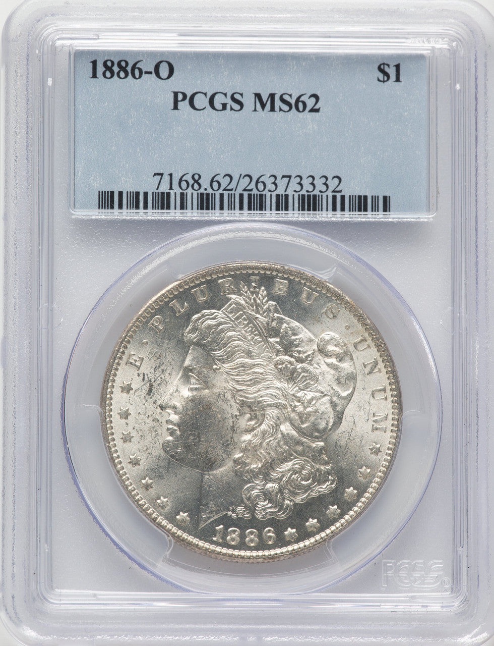1886-O Morgan Dollar PCGS MS62