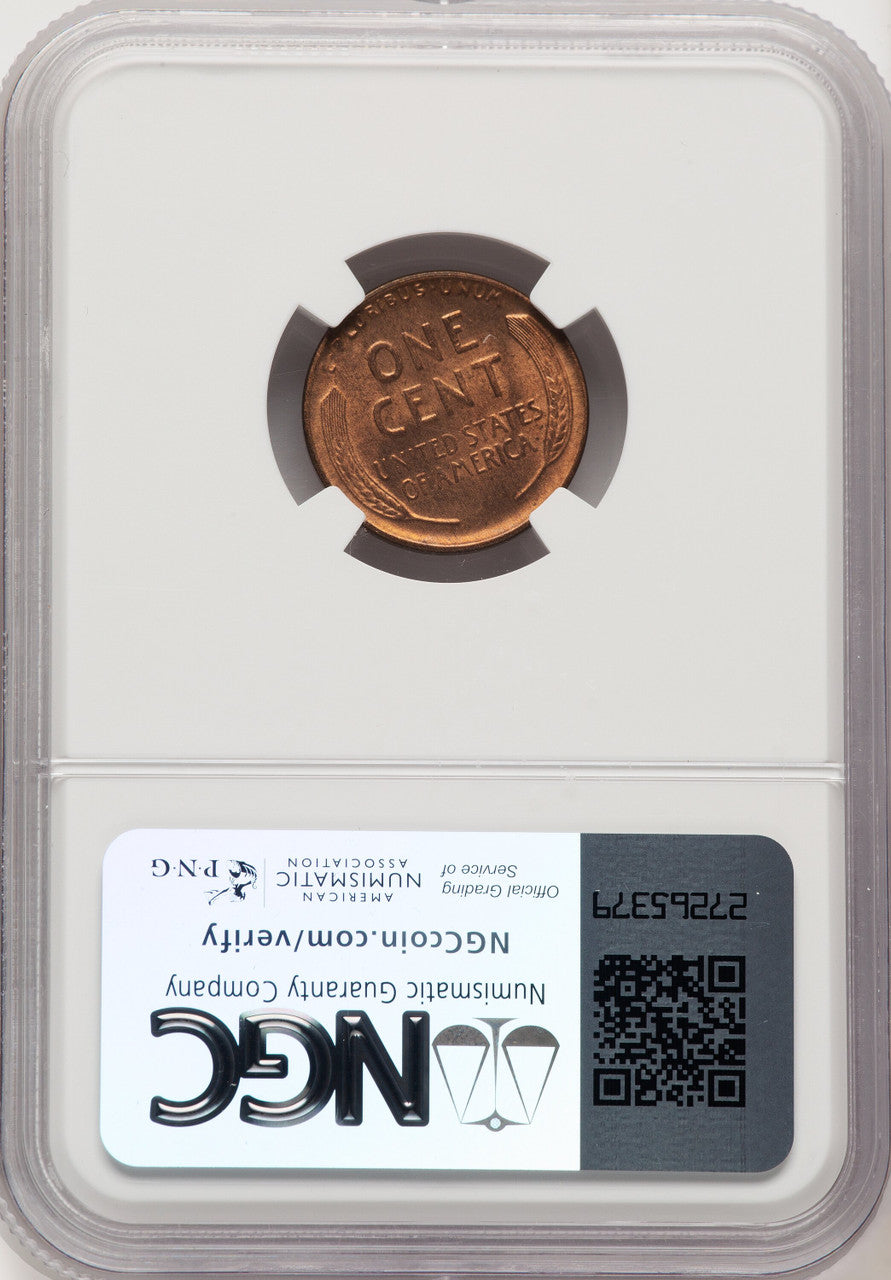 1924-D 1C RB Lincoln Cent NGC MS64 (771340015)