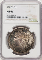 1897-S Morgan Dollar NGC MS66 (772368009)