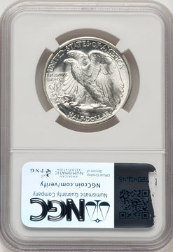 1941-S 50C Walking Liberty Half Dollar NGC MS66+ (520369005)