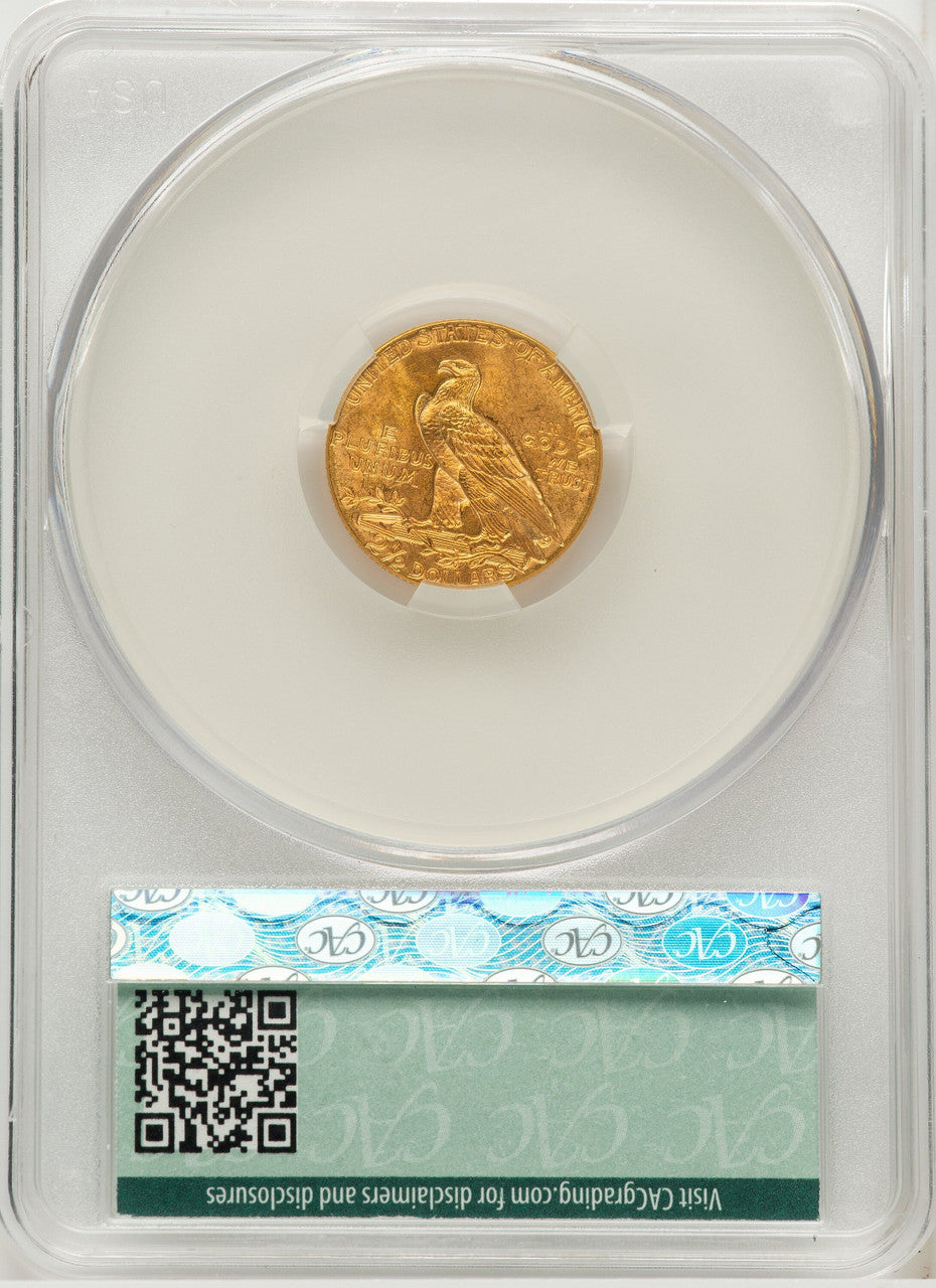 1926 $2.50 Indian Quarter Eagle CACG MS65 (520369056)