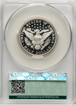 1899 50C CACG Plus Proof Barber Half Dollar CACG PR65+