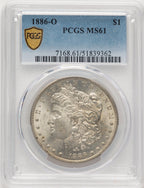 1886-O Morgan Dollar PCGS MS61 (774647008)