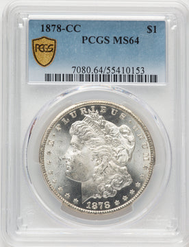 1878-CC Morgan Dollar PCGS MS64 (774711006)