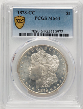 1878-CC Morgan Dollar PCGS MS64 (775274003)