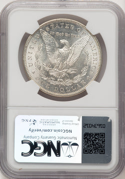 1898-S Brown Label Morgan Dollar NGC MS63