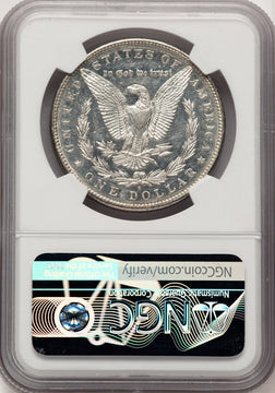 1895-S PL Brown Label Morgan Dollar NGC AU58