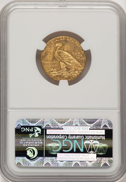 1909 $5 Indian Half Eagle NGC MS62 (775176016)