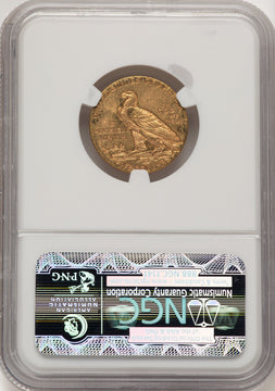 1909 $5 Indian Half Eagle NGC MS62 (775176017)