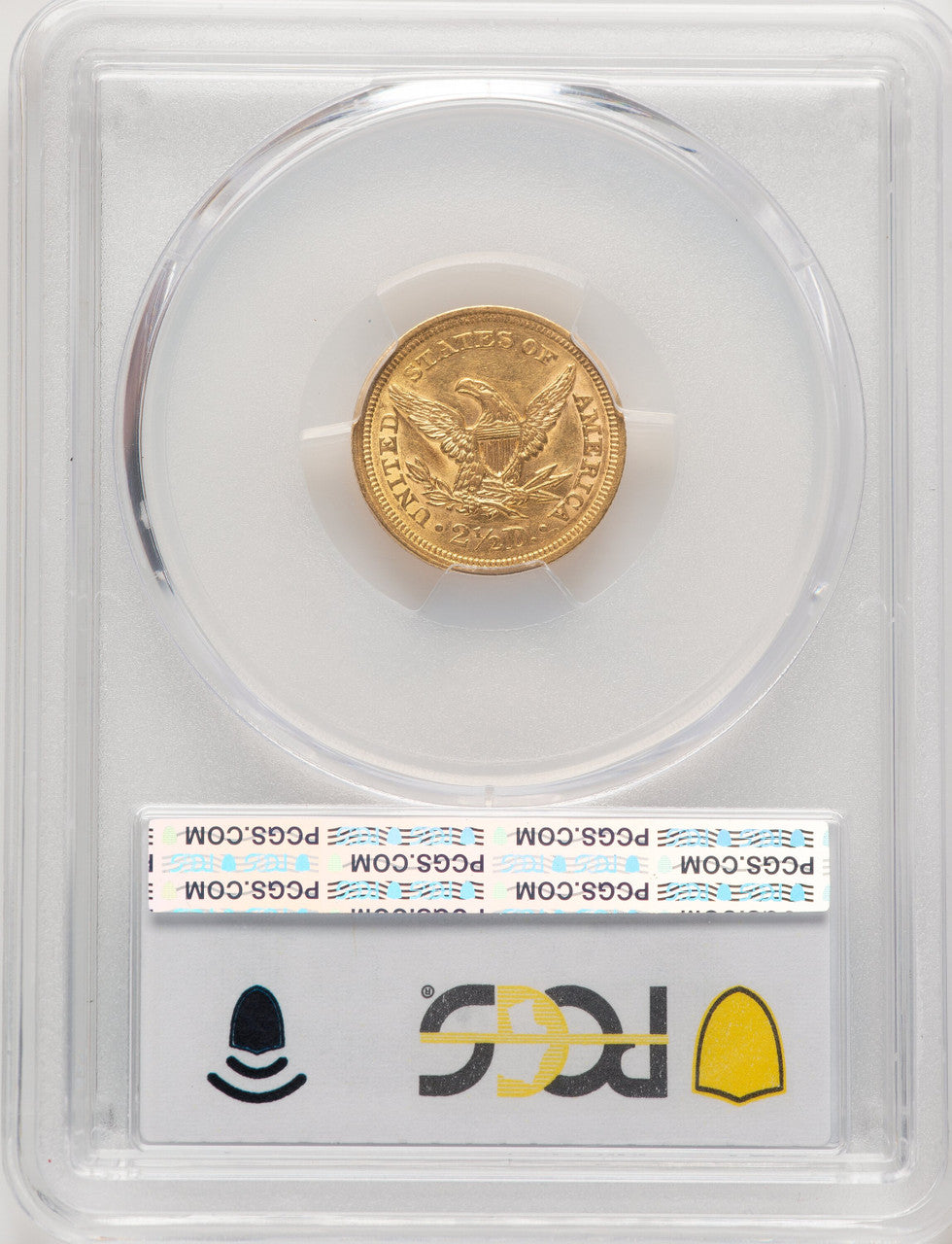 1852 $2.50 Liberty Quarter Eagle PCGS AU58