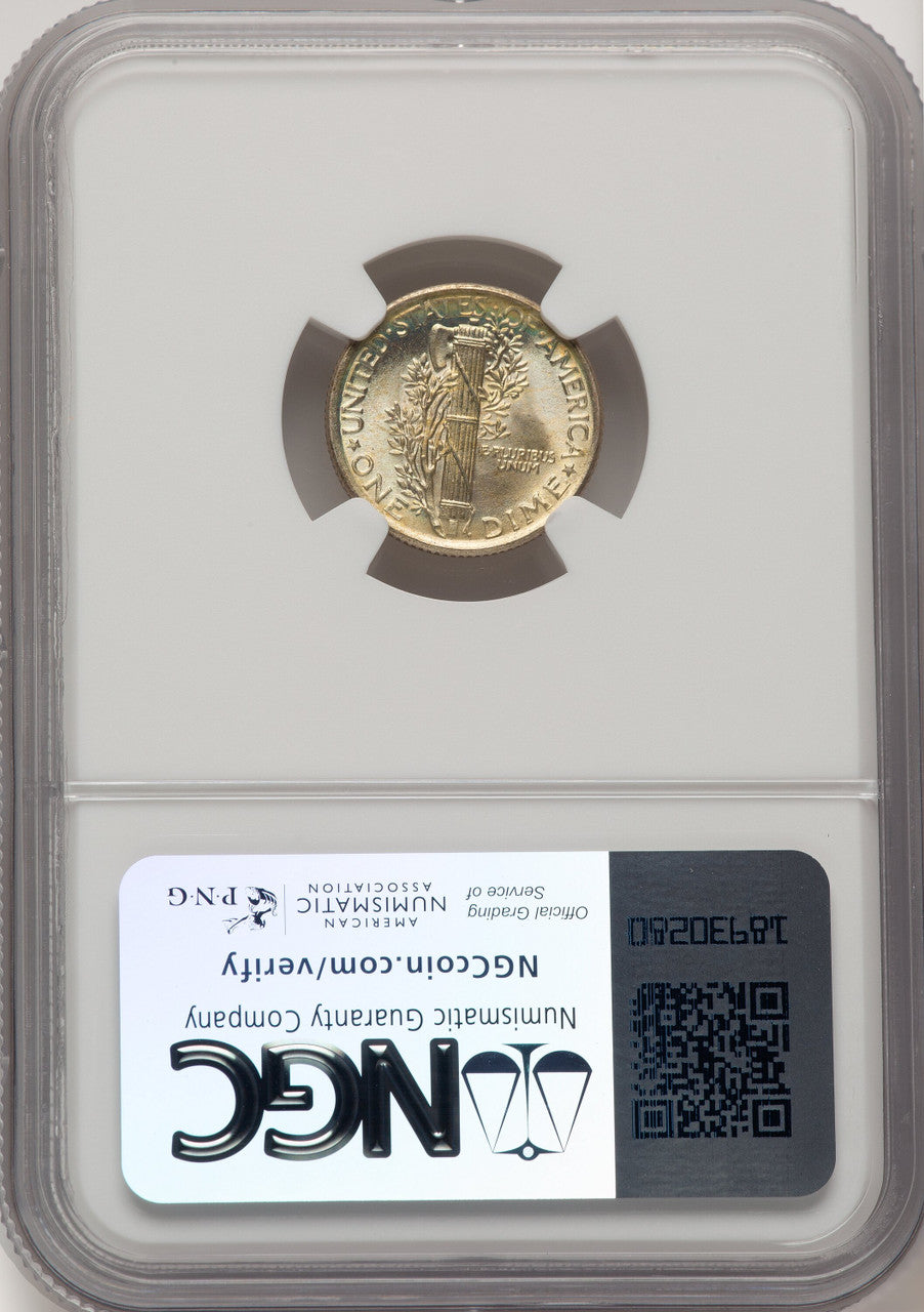 1934 10C FB Mercury Dime NGC MS68 (775178002)