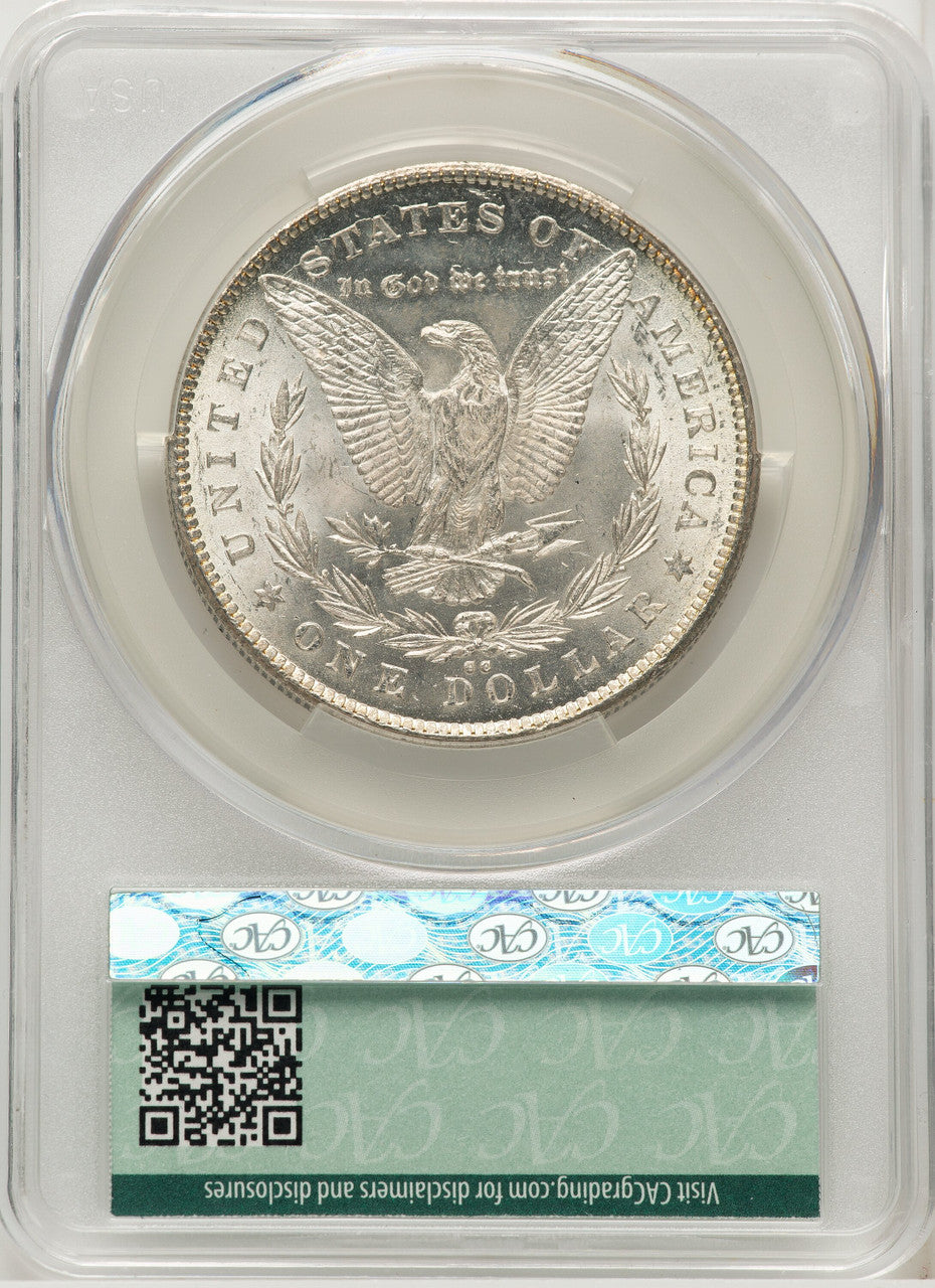 1878-CC Morgan Dollar CACG MS63