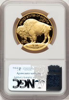 2016-W $50 One-Ounce Gold Buffalo 10th Anniversary Brown Label NGC PF70 (775315006)