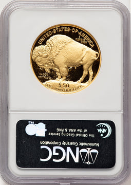 2006-W $50 One-Ounce Gold Buffalo .9999 Fine Gold NGC PF70 (520895050)