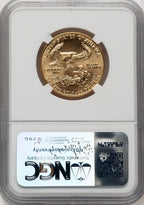 1992 $25 Half-Ounce Gold Eagle Brown Label NGC MS70 (774237013)