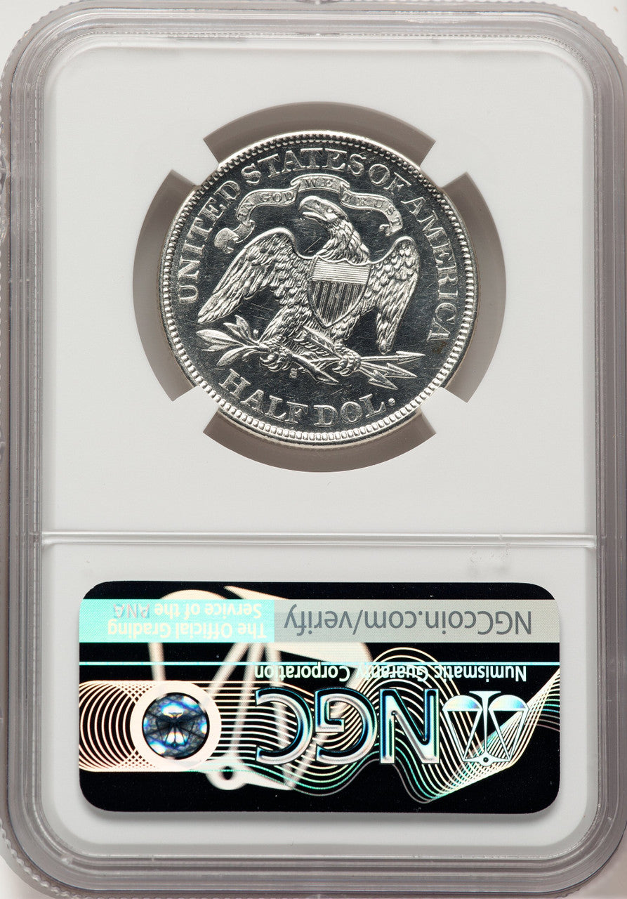 1873-S 50C Arrows Seated Half Dollar NGC MS61
