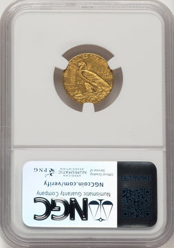 1908 $2.50 Indian Quarter Eagle NGC MS62 (773673015)