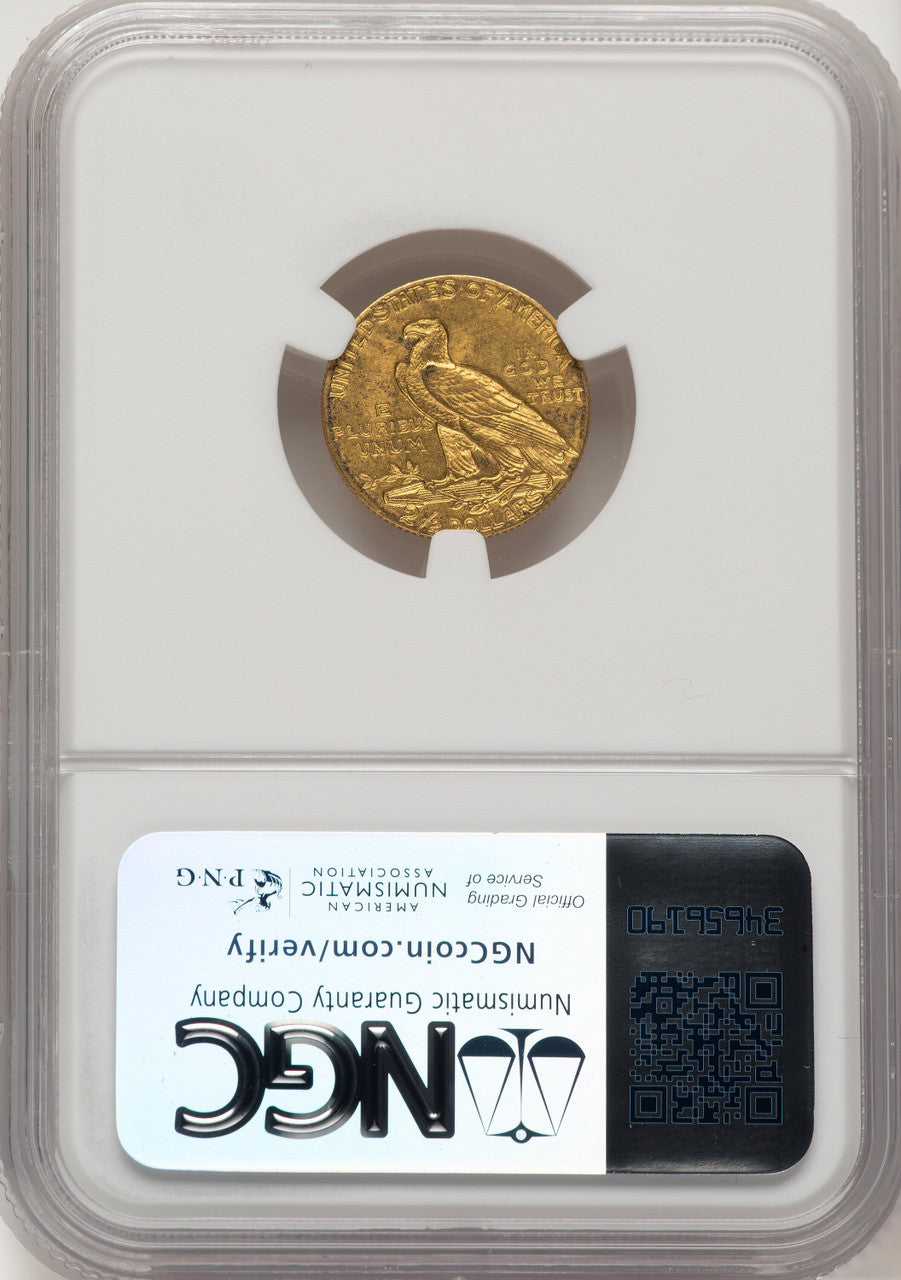 1908 $2.50 Indian Quarter Eagle NGC MS62 (773673015)