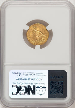 1915 $2.50 Indian Quarter Eagle NGC MS62 (774838017)