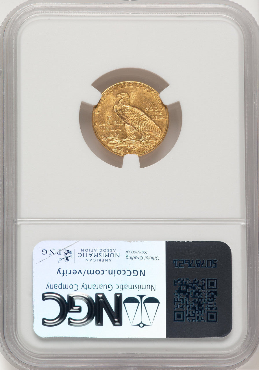 1913 $2.50 Indian Quarter Eagle NGC MS62 (774838013)