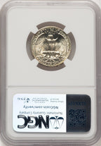 1943-S 25C Doubled Die Obverse Washington Quarter NGC MS66