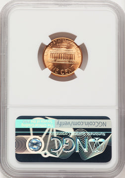 1995 1C DBL DIE Lincoln Cent NGC MS68+ (766802005)