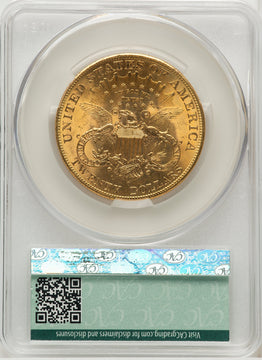 1901-S $20 Liberty Double Eagle CACG MS64