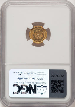 1903 G$1 JEFF Commemorative Gold NGC MS67 (774274001)