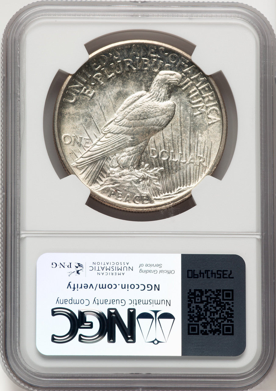 1921 Peace Dollar NGC MS65 (507104004)