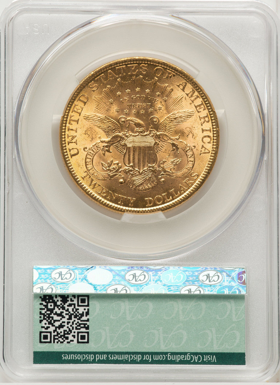 1895 $20 Liberty Double Eagle CACG MS63 (506517019)