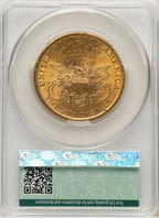 1891-S $20 Liberty Double Eagle CACG MS62