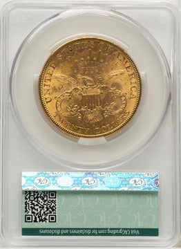 1894-S $20 Mike Castle Liberty Double Eagle CACG MS62