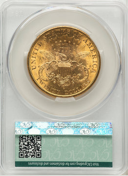 1898-S $20 Liberty Double Eagle CACG MS62 (771743005)