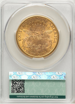 1898-S $20 Liberty Double Eagle CACG MS62 (171433008)