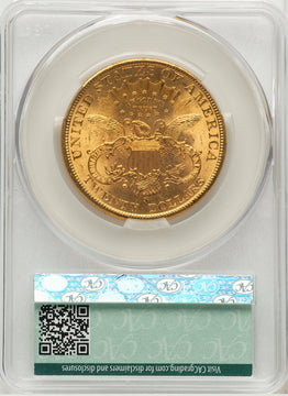 1898-S $20 Liberty Double Eagle CACG MS62 (171433009)