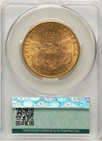1897 $20 Liberty Double Eagle CACG MS63